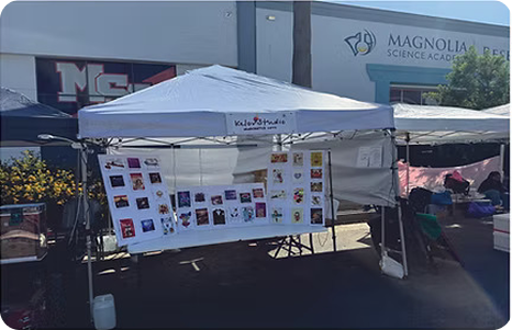 Kelov Studio at Reseda Rising Fair - Day